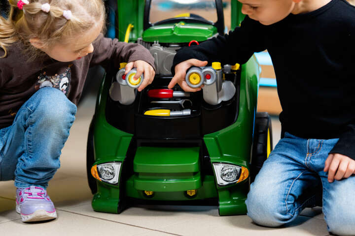 klein John Deere Traktormotor Tractor Engine